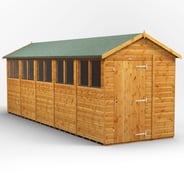 Power 20x6 Shiplap Apex Wooden Shed