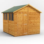 Power 8x8 Shiplap Apex Wooden Shed