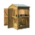 Shire Sunhut Wooden 6x4 Potting Shed