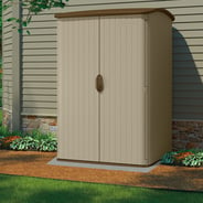 Suncast 5x4 Conniston Three Plastic Garden Shed