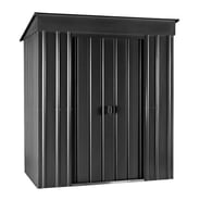 Lotus 5x3 Pent Shed Anthracite Grey