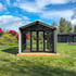 Stali Model 2 Wooden Greenhouse in Black Finish