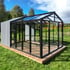 Stali Model 2 Wooden Greenhouse Rear