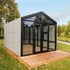 Stali Model 6 Modern Wooden Greenhouse