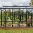 Stali Model S Black Painted Wooden Greenhouse