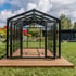 Stali Model S Wooden Greenhouse Large Double Doors