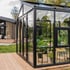 Stali Model S Wooden Greenhouse with Tempered Safety Glass