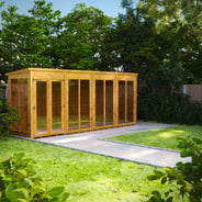 Power 16x4 Pent Summerhouse