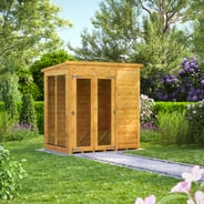 Power 6x4 Pent Summerhouse