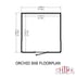 Shire Orchid 8x8 Summerhouse Floor Plan