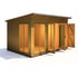 Shire Lela 12x8 Pent Summerhouse with Shed