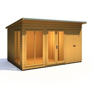 Shire Lela 12x8 Summerhouse with Storage Shed