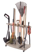 Suncast Tool Rack With Wheels