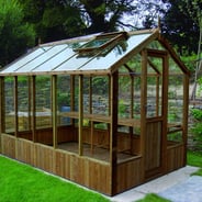 Swallow Kingfisher 6x12 Wooden Greenhouse