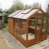 Swallow Kingfisher 6x6 Combi Greenhouse Oiled Finish