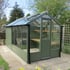 Swallow Kingfisher 6x8 Combi Greenhouse Bracken Paint