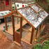 Swallow Kingfisher 6x8 Wooden Dwarf Wall Greenhouse