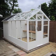 Swallow Kingfisher 6x8 Greenhouse + 4ft Shed Combination