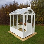 Swallow Lark 4x6 Wooden Greenhouse