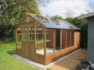 Swallow Raven 8x10 Greenhouse + 4ft Shed Combination