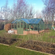 Swallow Swan 8x17 Wooden Greenhouse