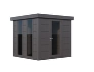 Telluria Luminato 2424 8x8 Metal Garden Building