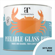 Thorndown Peelable Glass Paint Skylark Blue 750ml