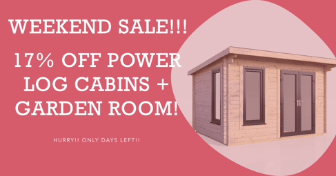 Power Log Cabin Sale
