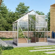 Vitavia 6x4 Venus 2500 Greenhouse - Horticultural Glass