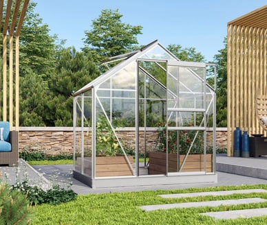 Vitavia 6x4 Venus 2500 Greenhouse - Toughened Glass