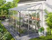 Vitavia 6x8 IDA 5200 Lean To Greenhouse - Horticultural Glass