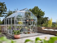 Vitavia 8x6 Venus 5000 Greenhouse - Horticultural Glass