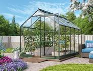 Vitavia 6x10 Green Apollo 6200 Greenhouse - Toughened Glass