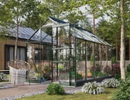 Vitavia 6x12 Green Apollo 7500 Greenhouse - Toughened Glass