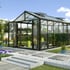 Vitavia Black Zeus Greenhouse with Optional Double Doors