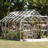 Vitavia Jupiter Silver 8x12 Greenhouse With Horticultural Glazing