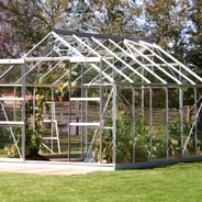 Vitavia 8x12 Jupiter 9900 Greenhouse - Toughened Glass