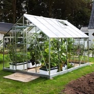 Vitavia 8x12 Neptune 9900 Greenhouse - Toughened Glass