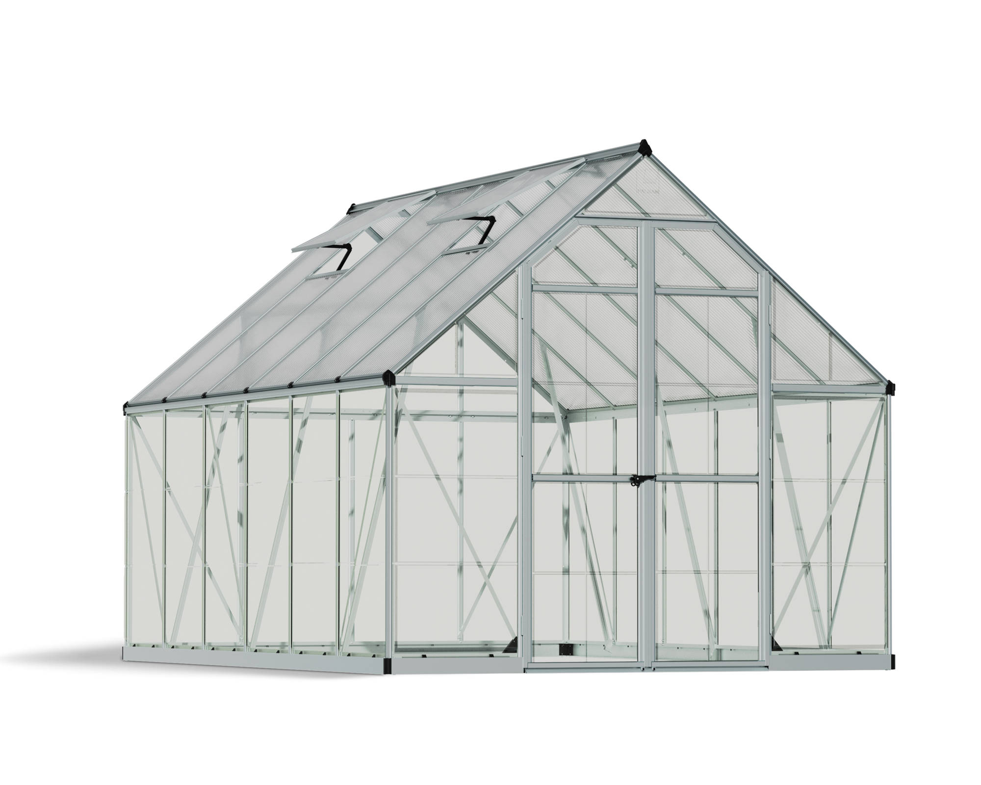 Palram Canopia Balance 8x12 Greenhouse Polycarbonate