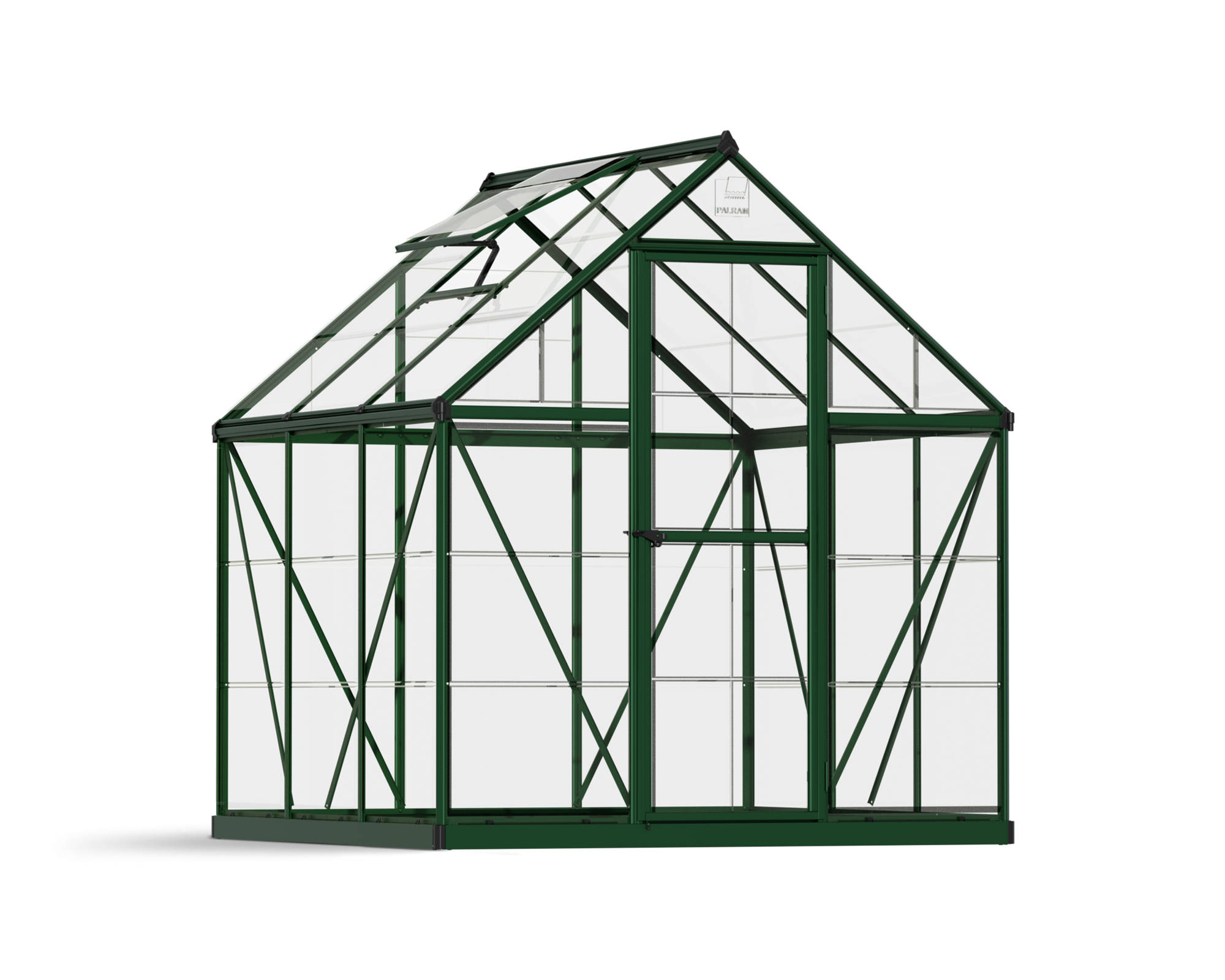 Palram Canopia Harmony 6x6 Green Greenhouse Poly